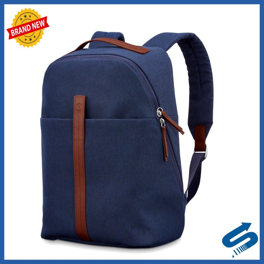 Travel Backpack With Padded Laptop Sleeve Chic Versatile Slim Profile Carry-On